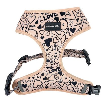 Reversible Signature Print Dog Harness