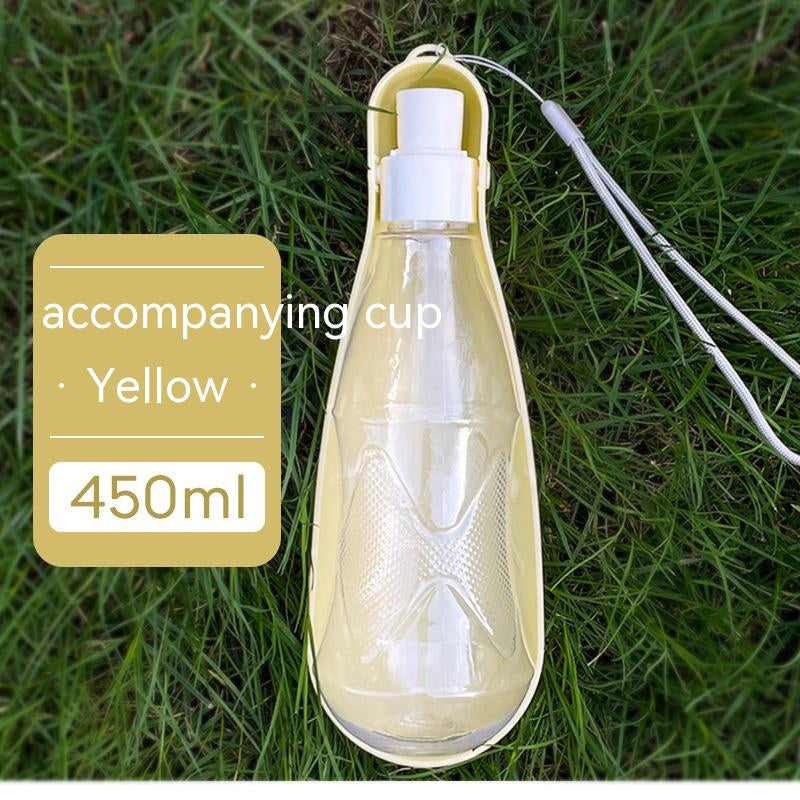 Pet Water Cup Outdoor Portable Folding Dog Water Bottle 550Ml Large Capacity Medium to Large Dog Drinking Bottle